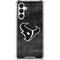 NFL Houston Texans Black & White Galaxy A16 5G Clear Case