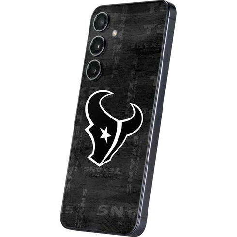 NFL Houston Texans Black & White Galaxy A16 5G Skin
