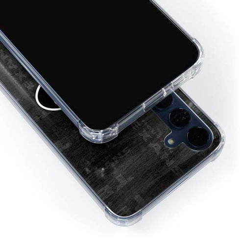 NFL Houston Texans Black & White Galaxy A55 5G Clear Case