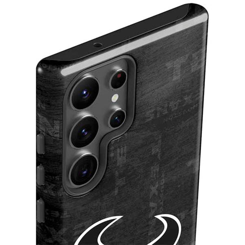 NFL Houston Texans Black & White Galaxy S23 Ultra Pro Case