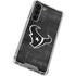 NFL Houston Texans Black & White Galaxy S24 FE Clear Case