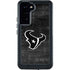 NFL Houston Texans Black & White Galaxy S24 Plus Waterproof Case