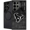 NFL Houston Texans Black & White Galaxy S25 Ultra Kickstand Case