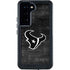 NFL Houston Texans Black & White Galaxy S24 Waterproof Case