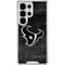NFL Houston Texans Black & White Galaxy S25 Ultra Clear Case