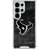 NFL Houston Texans Black & White Galaxy S25 Ultra Clear Case