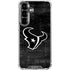 NFL Houston Texans Black & White Galaxy S26 Clear Case