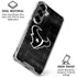 NFL Houston Texans Black & White Galaxy S26 Clear Case