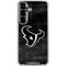 NFL Houston Texans Black & White Galaxy S26 Plus Clear Case