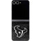 NFL Houston Texans Black & White Galaxy Z Flip6 Skin