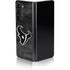 NFL Houston Texans Black & White Galaxy Z Fold5 5G Skin