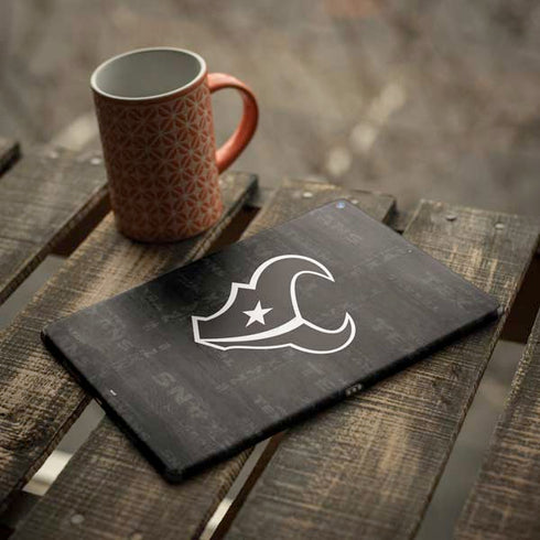 NFL Houston Texans Black & White iPad Skins