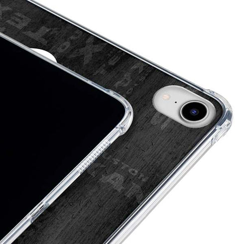 NFL Houston Texans Black & White iPad 11th Gen (2025) Clear Case