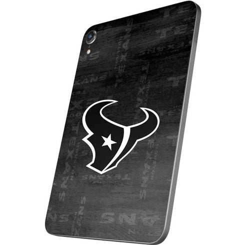 NFL Houston Texans Black & White Apple iPad Mini Skin