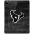 NFL Houston Texans Black & White iPad Pro 11in (2024) Clear Case