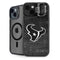 NFL Houston Texans Black & White iPhone 13 Kickstand Case