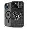 NFL Houston Texans Black & White iPhone 14 Plus Kickstand Case
