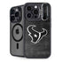 NFL Houston Texans Black & White iPhone 14 Pro Kickstand Case