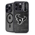 NFL Houston Texans Black & White iPhone 14 Pro Max Kickstand Case