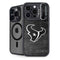 NFL Houston Texans Black & White iPhone 15 Pro Kickstand Case