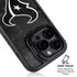 NFL Houston Texans Black & White iPhone 15 Pro Kickstand Case