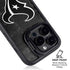 NFL Houston Texans Black & White iPhone 15 Pro Max Kickstand Case
