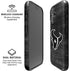 NFL Houston Texans Black & White iPhone 16 Magsafe Impact Case