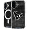 NFL Houston Texans Black & White iPhone 16 Plus MagSafe Case