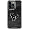 NFL Houston Texans Black & White iPhone 16 Pro Clear Case
