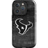 NFL Houston Texans Black & White iPhone 16 Pro Impact Case