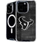 NFL Houston Texans Black & White iPhone 16 Pro MagSafe Case