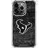 NFL Houston Texans Black & White iPhone 16 Pro Max Clear Case