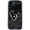 NFL Houston Texans Black & White iPhone 16e Clear Case