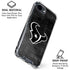 NFL Houston Texans Black & White iPhone 16e Clear Case