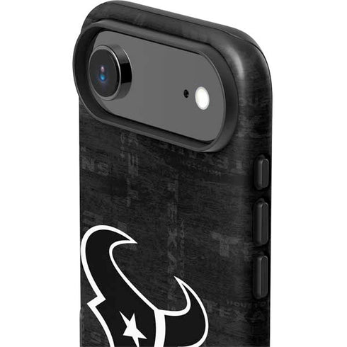 NFL Houston Texans Black & White iPhone 17 Air Impact Case
