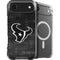 NFL Houston Texans Black & White iPhone 17 Air MagSafe Case