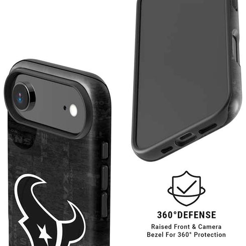 NFL Houston Texans Black & White iPhone 17 Air Magsafe Impact Case