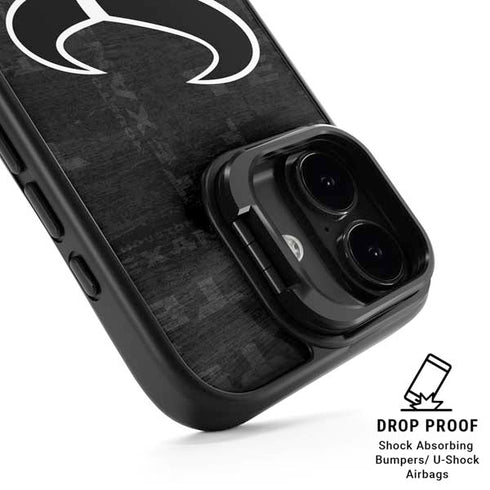NFL Houston Texans Black & White iPhone 17 Kickstand Case