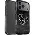 NFL Houston Texans Black & White iPhone 17 Pro Impact Case