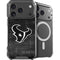 NFL Houston Texans Black & White iPhone 17 Pro MagSafe Case