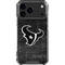 NFL Houston Texans Black & White iPhone 17 Pro Max Clear Case