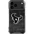 NFL Houston Texans Black & White iPhone 17 Pro Max Clear Case