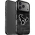 NFL Houston Texans Black & White iPhone 17 Pro Max Impact Case