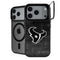 NFL Houston Texans Black & White iPhone 17 Pro Max Kickstand Case