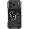 NFL Houston Texans Black & White iPhone 18 Pro Clear Case