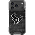 NFL Houston Texans Black & White iPhone 18 Pro Clear Case
