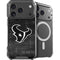 NFL Houston Texans Black & White iPhone 18 Pro MagSafe Case
