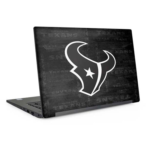 NFL Houston Texans Black & White Dell Latitude Skin