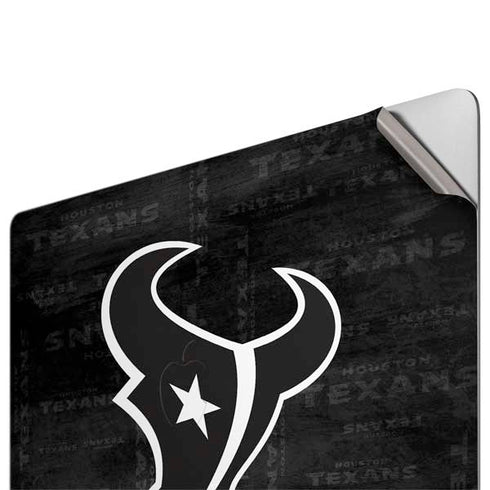 NFL Houston Texans Black & White Apple MacBook Pro 16-inch Skin