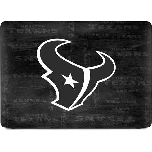 NFL Houston Texans Black & White Apple MacBook Pro 16-inch Skin